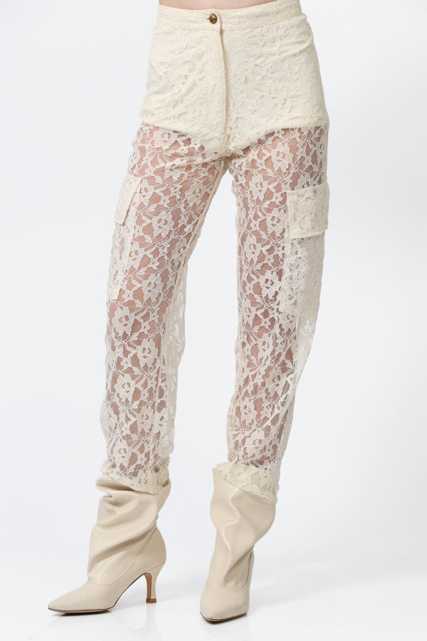 ETHEREAL LACE PANTS