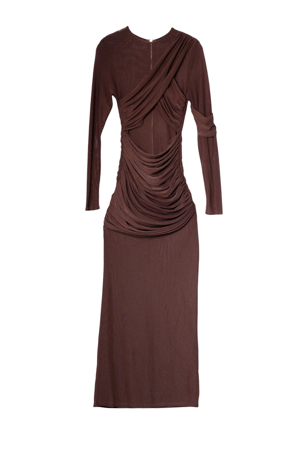 MESH CROSS DRESS