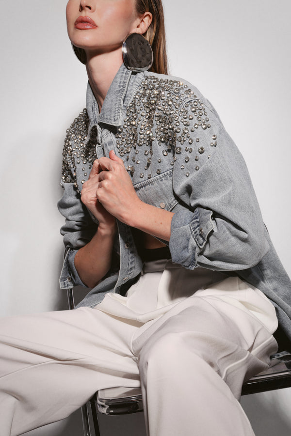 FLASH EARRINGS, SILVER